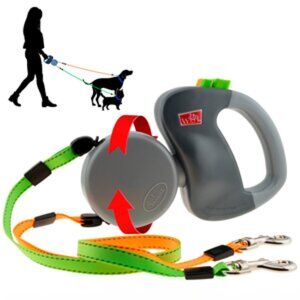 Dual Dog Retractable Leash